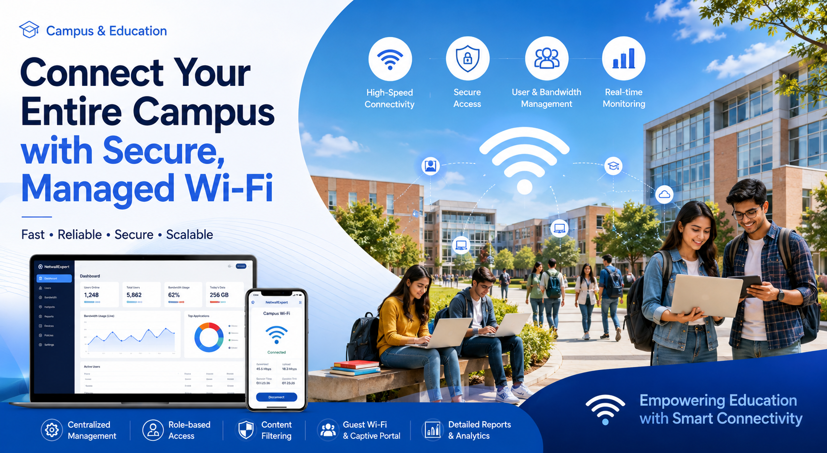 How to Fix Slow WiFi in Office and Campus Deployments - Netwall Expert